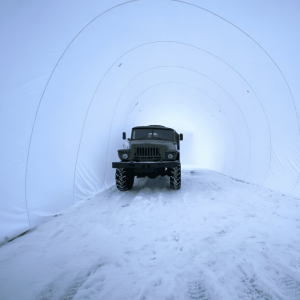 Бескаркасная палатка 5х3х2,5 м